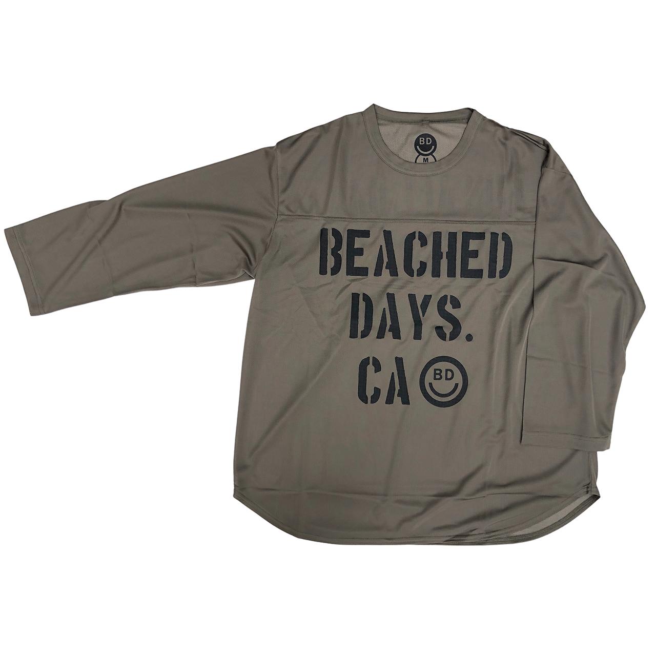 Mesh Tee Quarter Sleeve