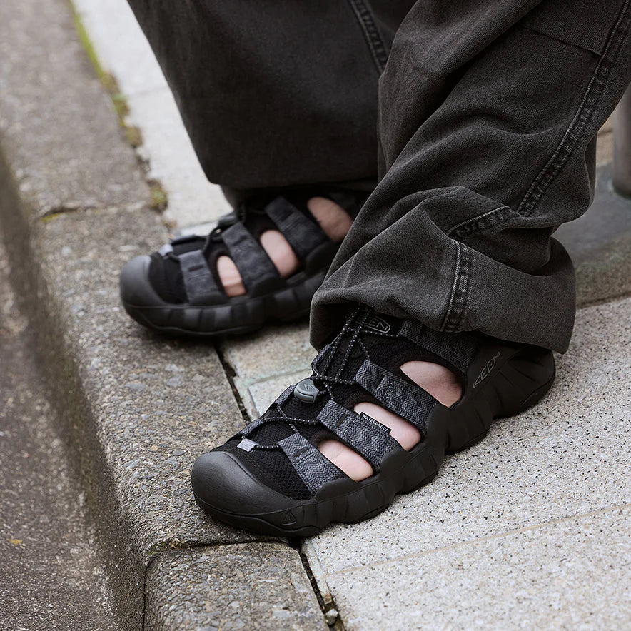 KEEN / キーン メンズ ハイパーポート エイチツー Black/Steel Grey