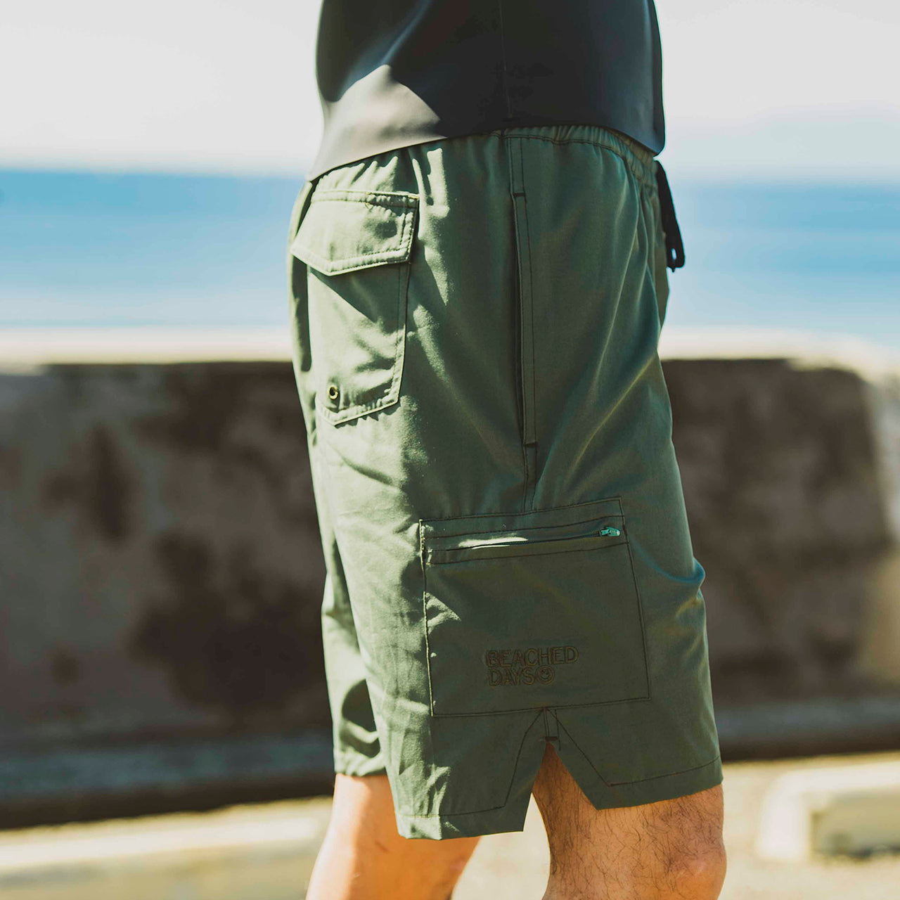 Cargo surf shorts