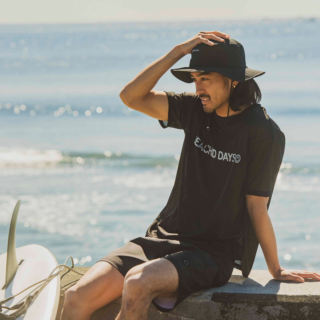 Logo Mesh Tee