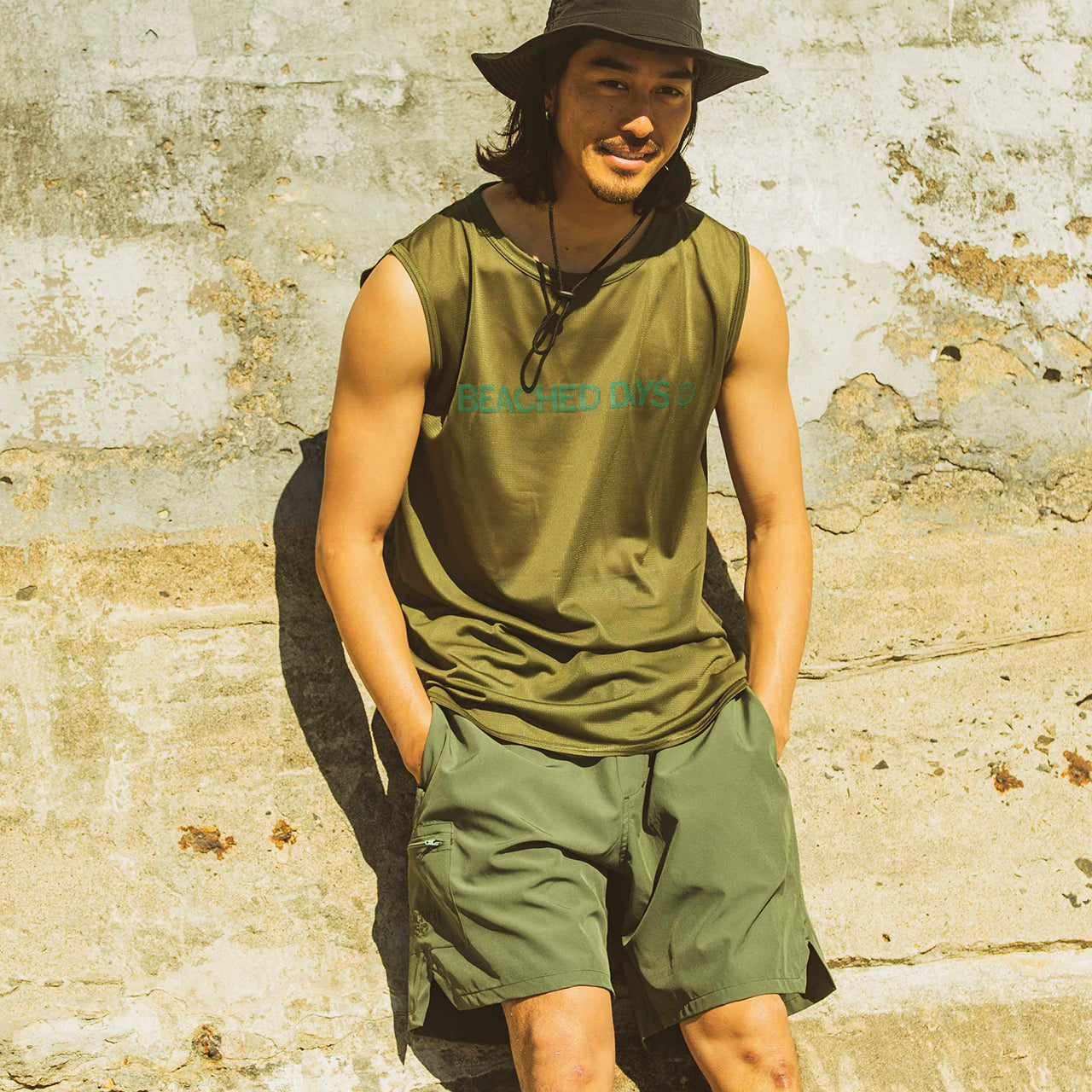 Cargo surf shorts