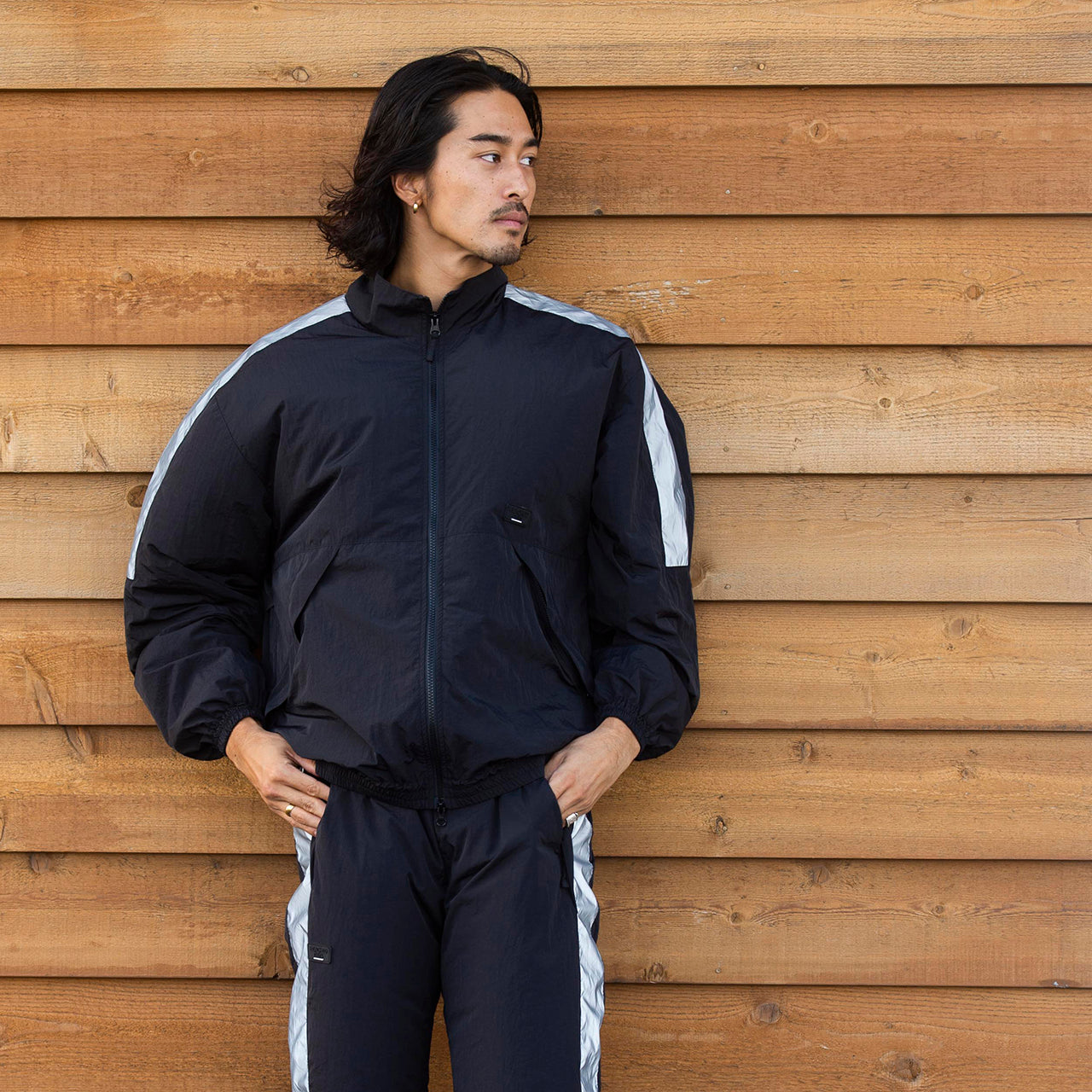 Reflective Zip Jacket