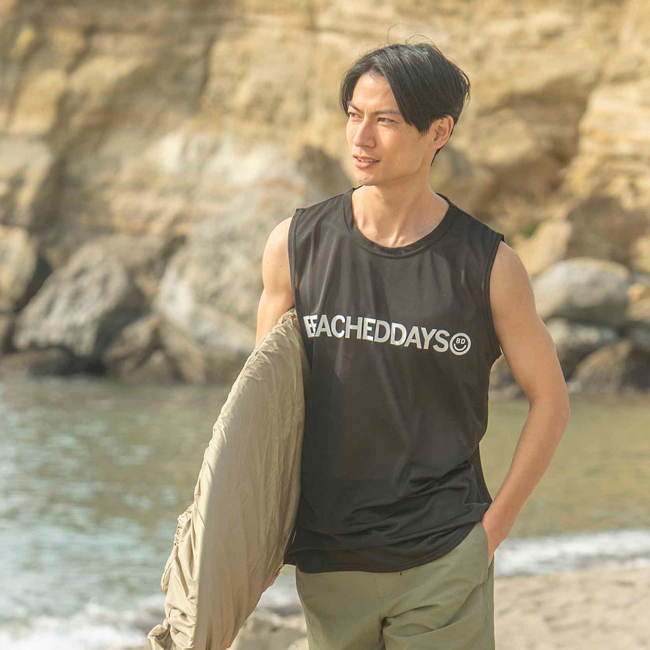 Surf Logo Mesh Tank