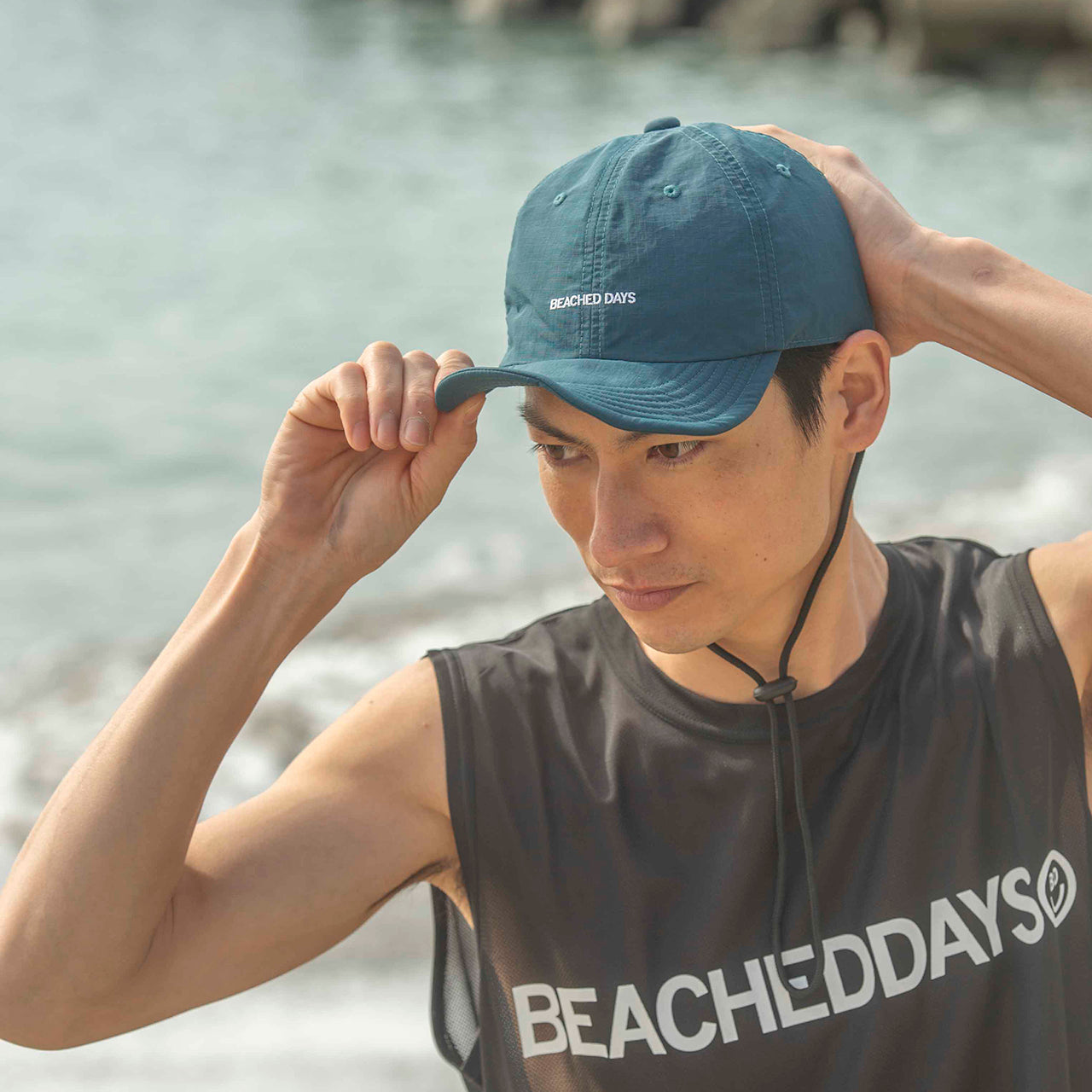 Surf Logo Mesh Tank