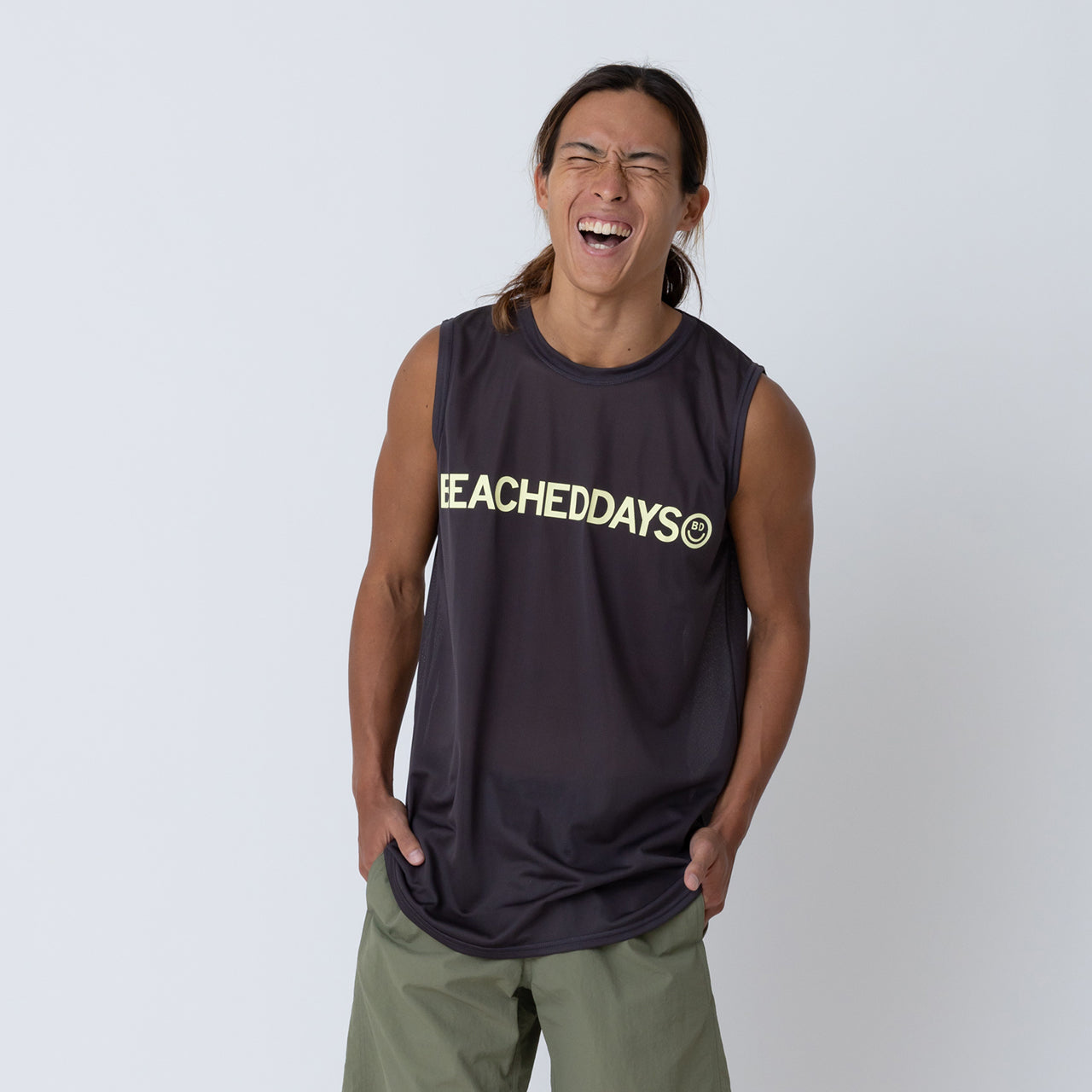Surf Logo Mesh Tank