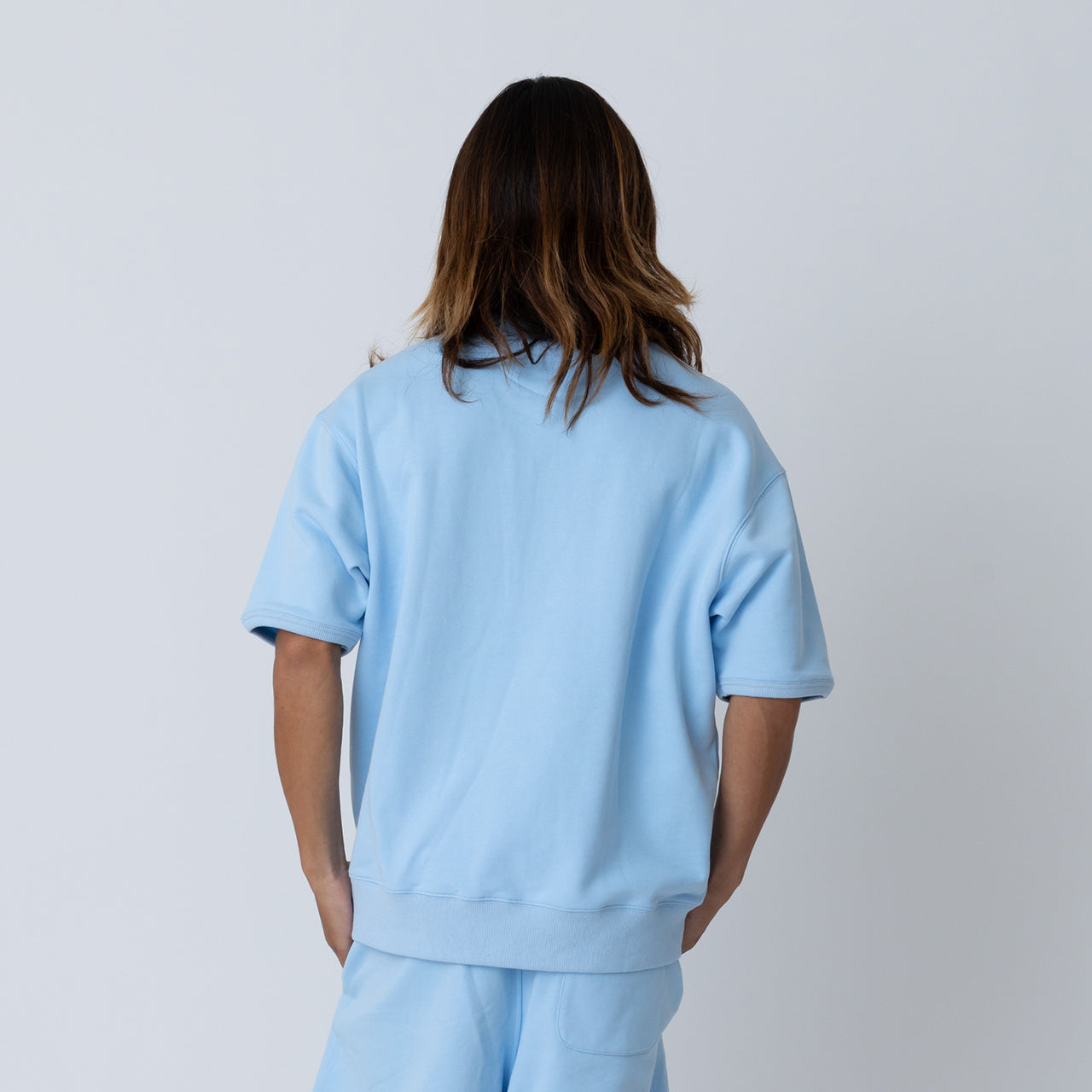 クルーネック S/S スウェットシャツ