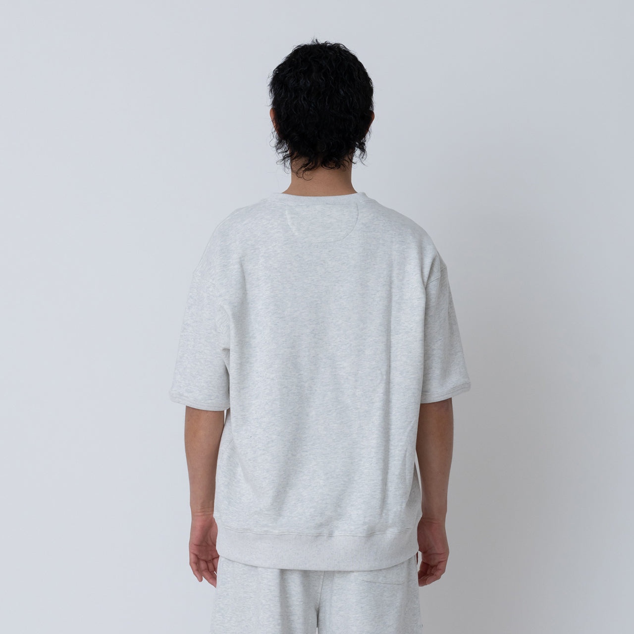 クルーネック S/S スウェットシャツ