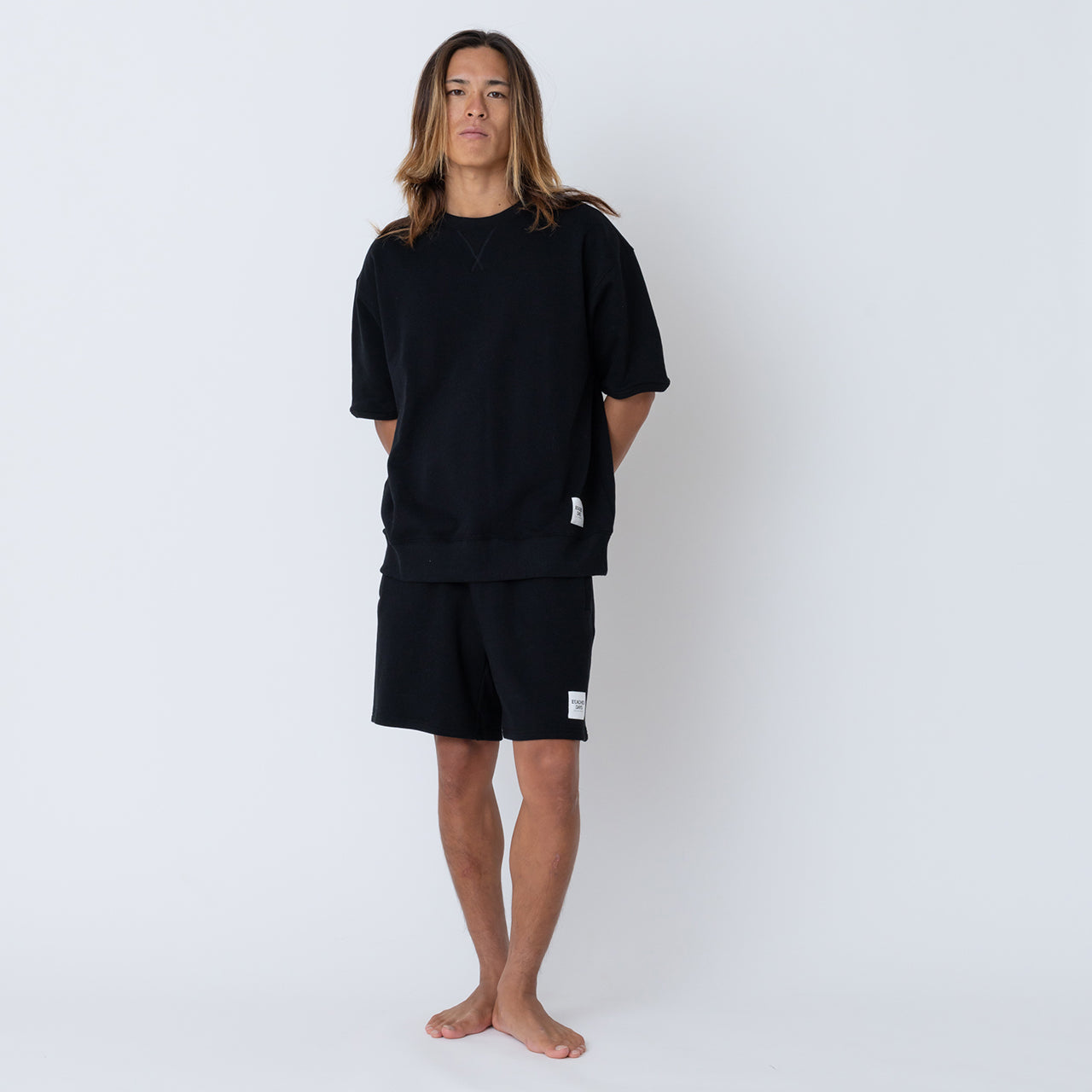 クルーネック S/S スウェットシャツ