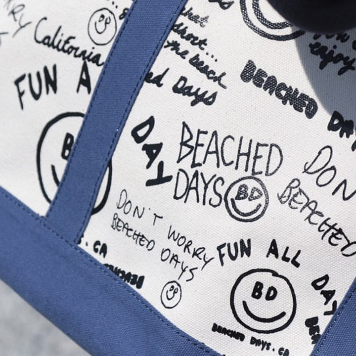 Graphic tote bag L