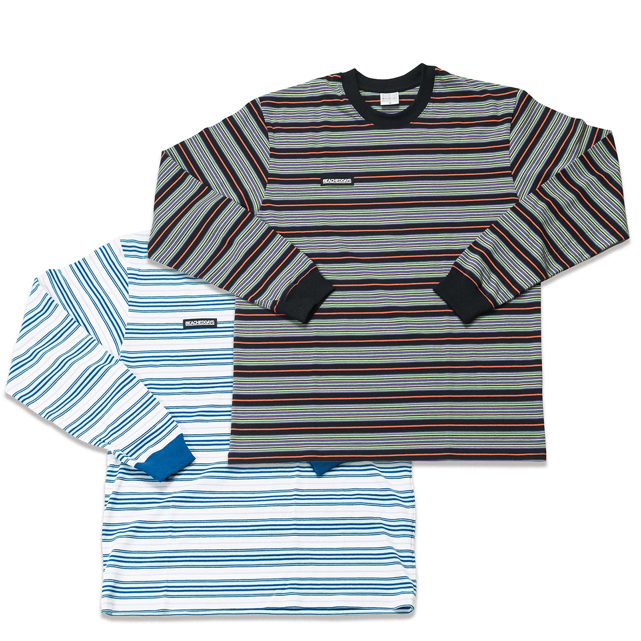 Dry Multi Border L/S Tee