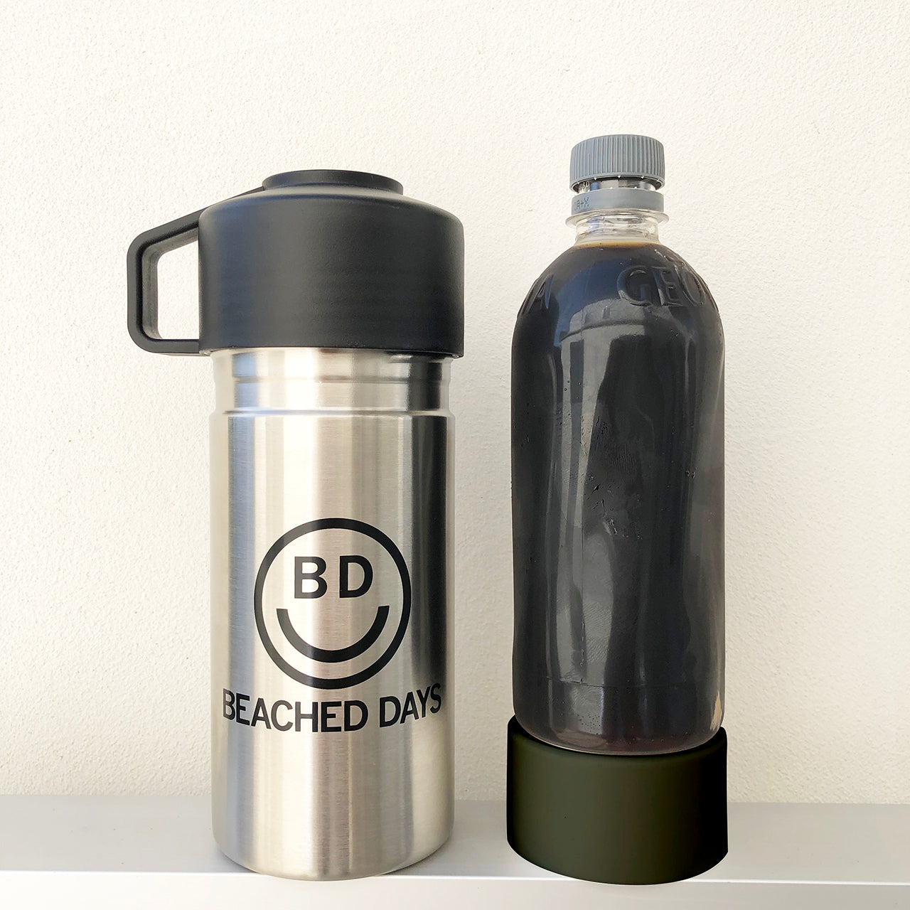 plastic bottle cooler case