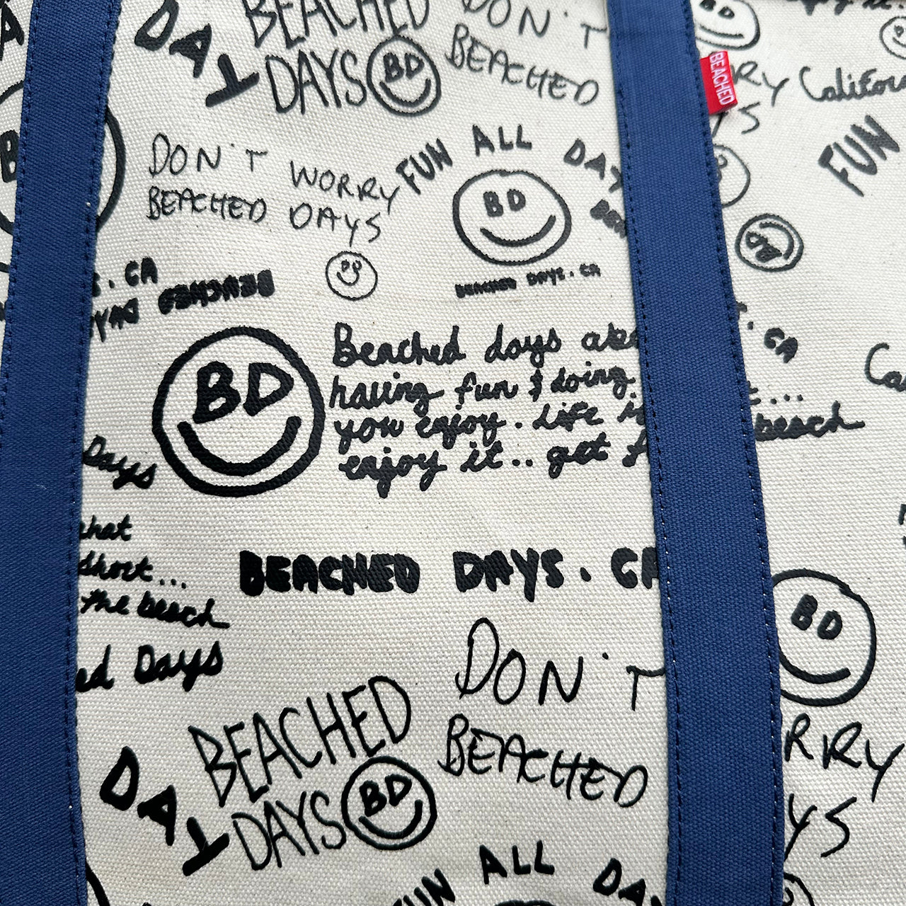 Graphic tote bag L