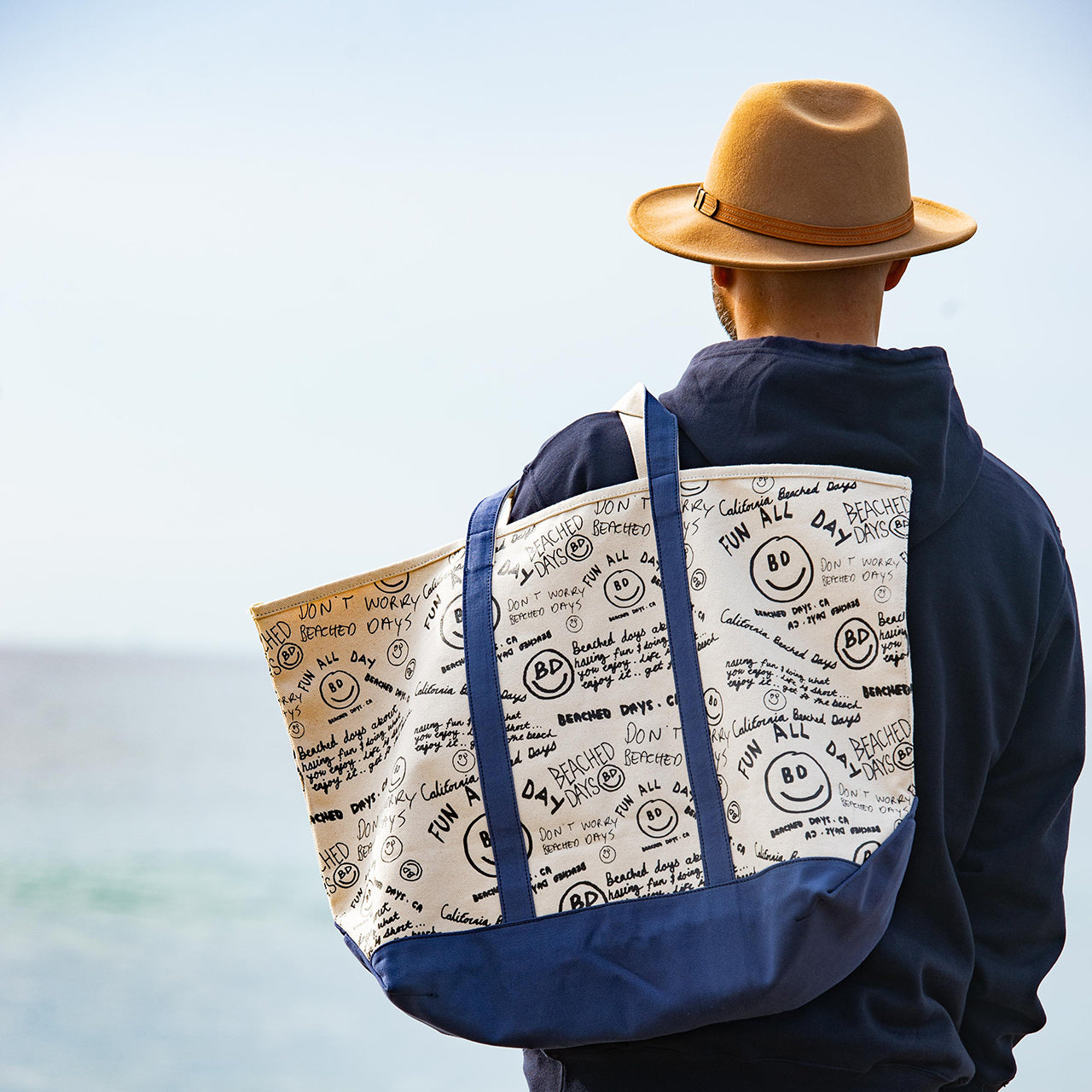 Graphic tote bag L