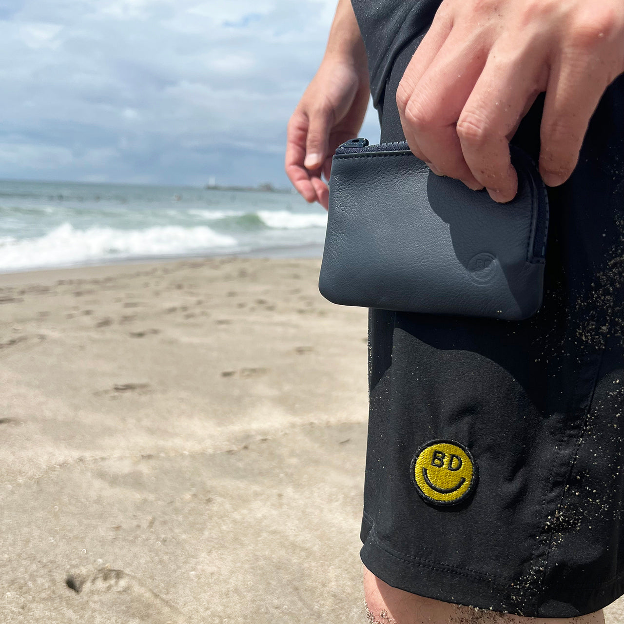 washable leather wallet