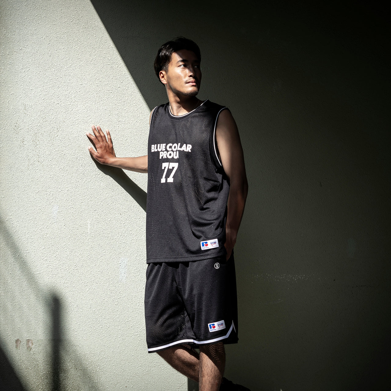 店舗限定】BEACHED DAYS × BLUCO メッシュタンクトップ ビーチドデイズ