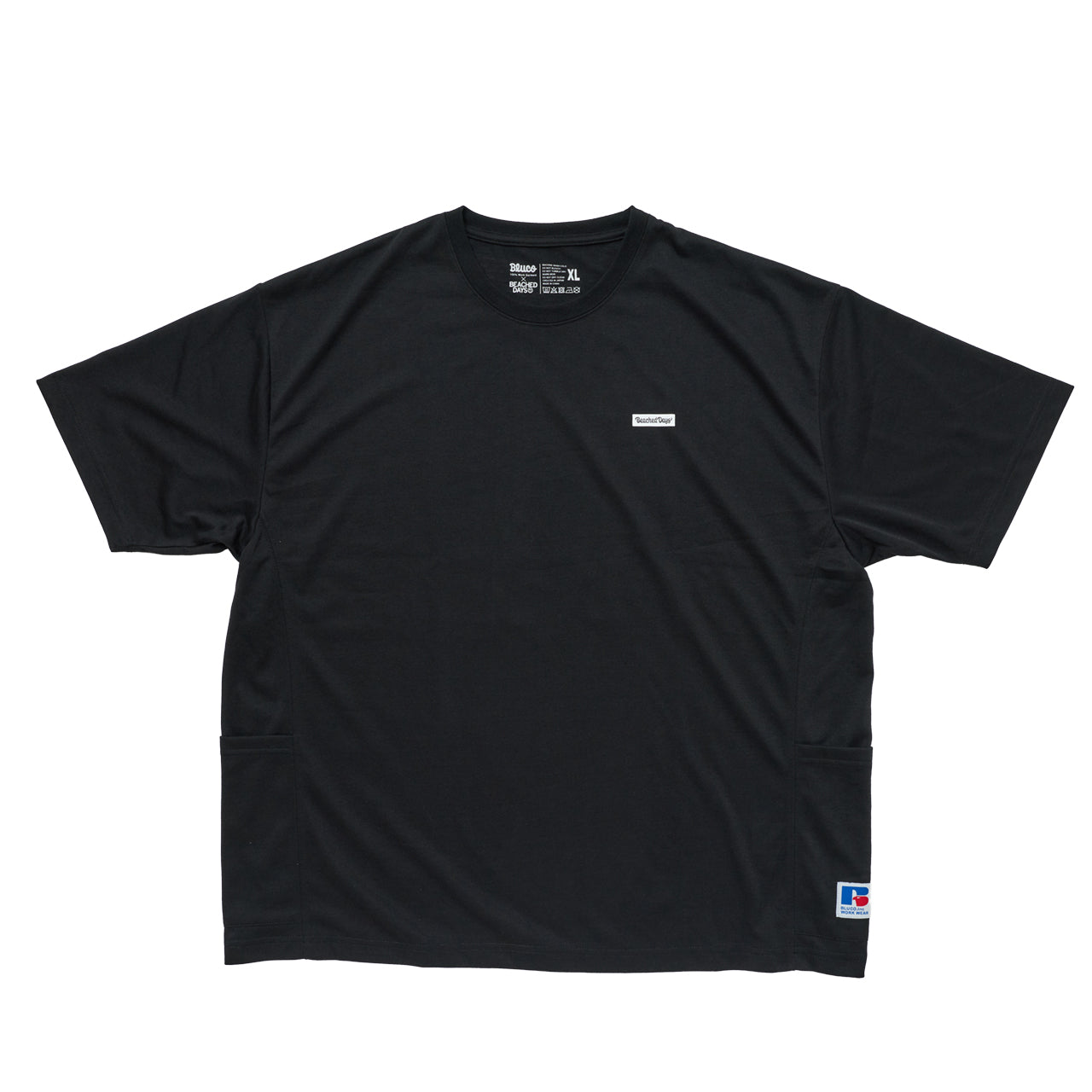 【店舗限定】BEACHED DAYS × BLUCO ファンクション サイドポケットTシャツ