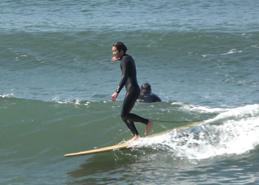 ザ・コモナー 9'6 ビーチドデイズ アクアティックディビジョン 公式 BEACHED DAYS ソフトトップ ソフトボード サーフボード ロングボード ノーズライダー シングルフィン ワックスフリー ワックス不要 EPS スティールブルー