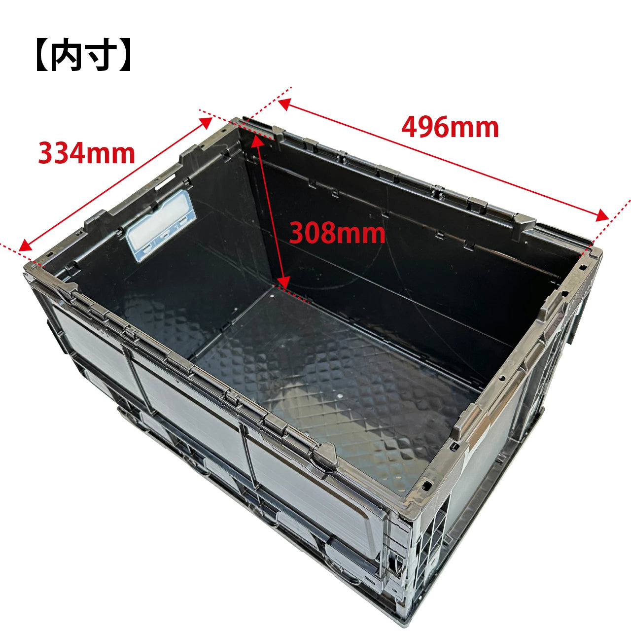 コンテナボックス 51リッター ビーチドデイズ 公式 BEACHED DAYS 51L Container Box 折りたたみコンテナ 収納 ...