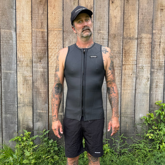 Logo patch 2mm skin vest 