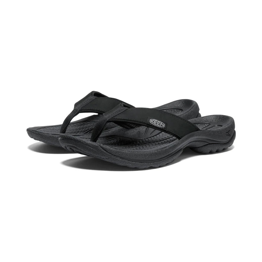 KEEN / キーン　ウィメンズ コナ フリップ ティージー Black/Vapor