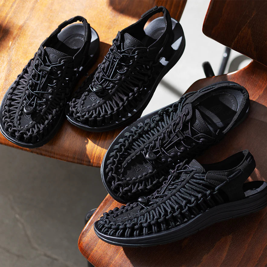 KEEN / キーン メンズ ユニーク Black/Black – BEACHED DAYS KEEN / キーン メンズ ユニーク Black/Black – BEACHED DAYS