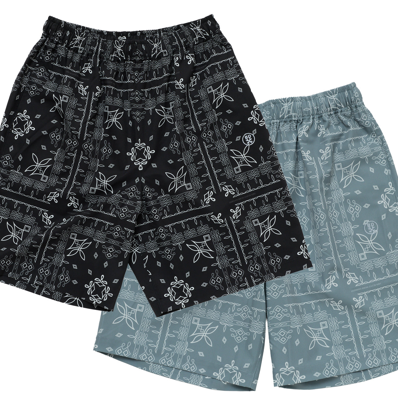 【店舗限定】BEACHED DAYS × BLUCO イージーショーツ バンダナ
