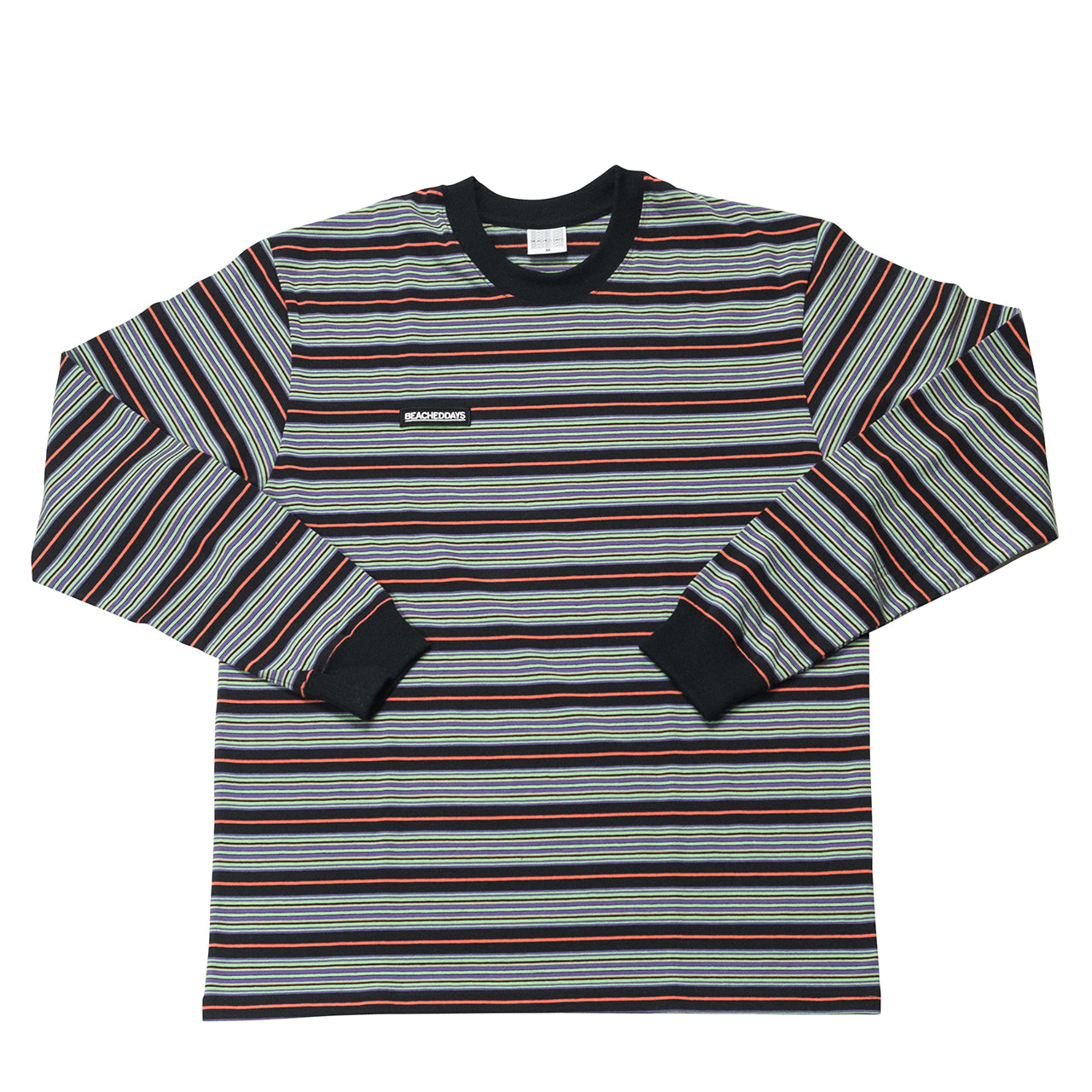 Dry Multi Border L/S Tee 