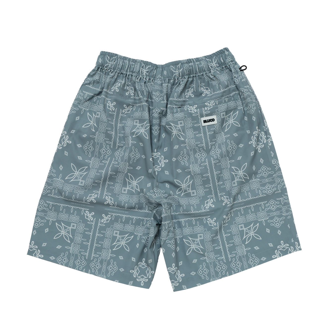 【店舗限定】BEACHED DAYS × BLUCO イージーショーツ バンダナ