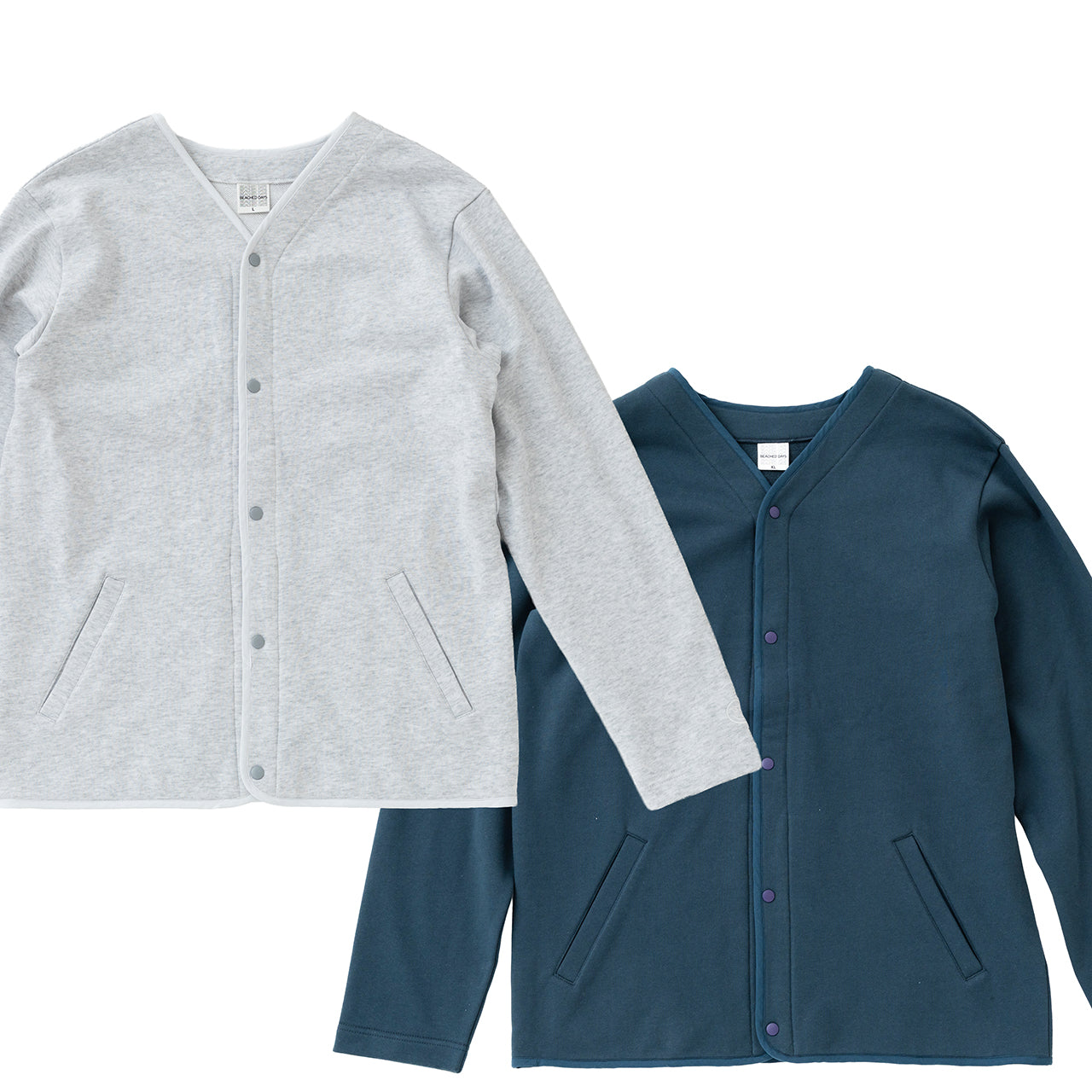 [Store Limited] Sweat Snap Cardigan