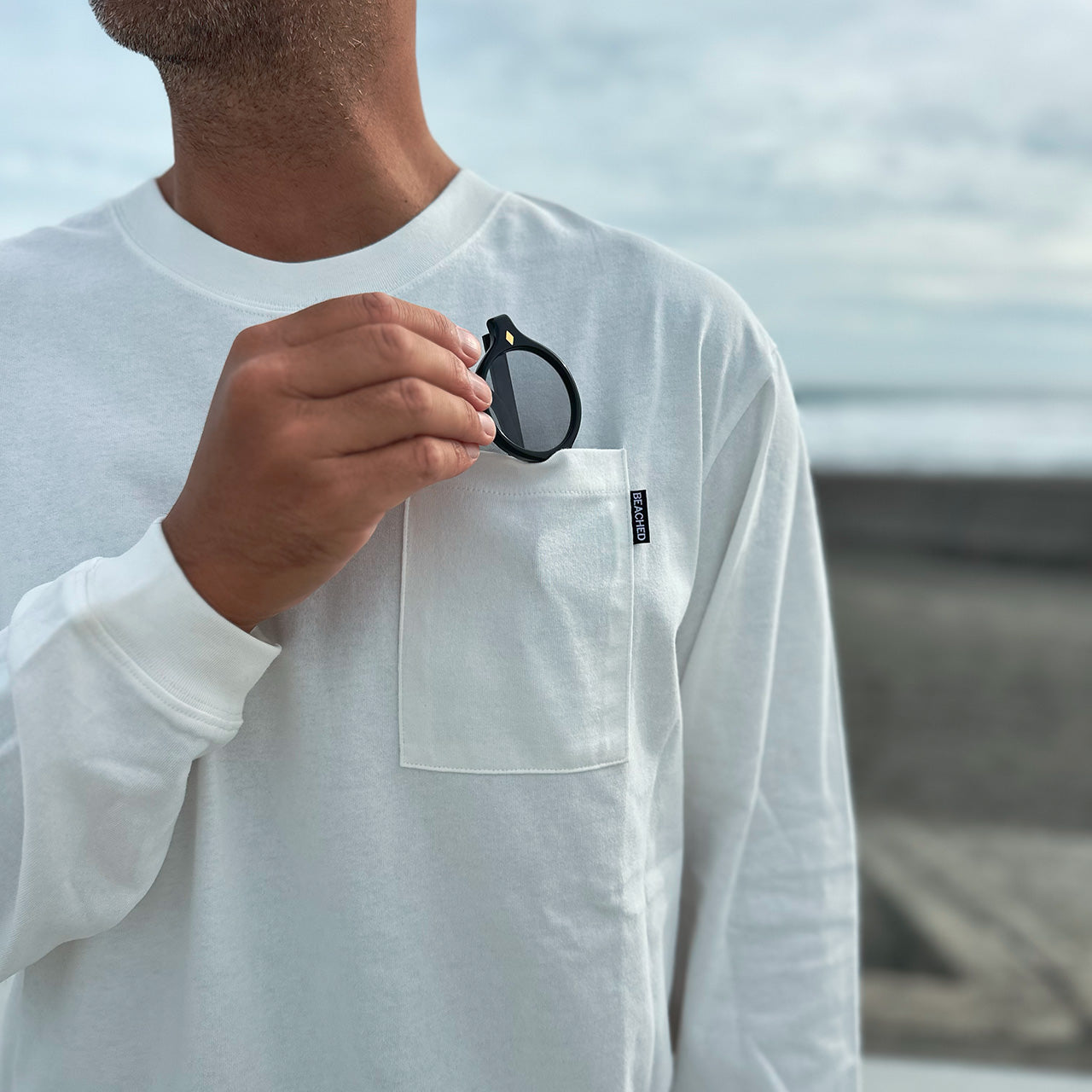ベーシック ポケット L/S Tee
