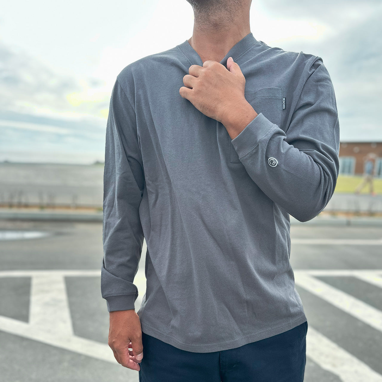 ベーシック ポケット L/S Tee