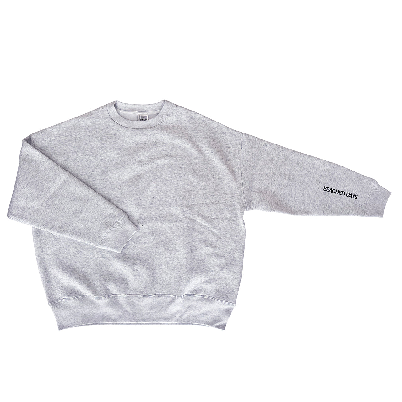Oversized crew neck sweatshirt 