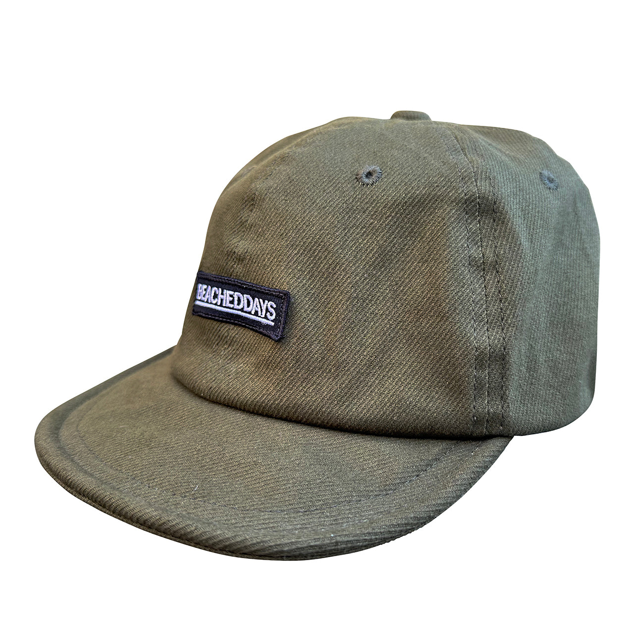 Umpire cap with patch