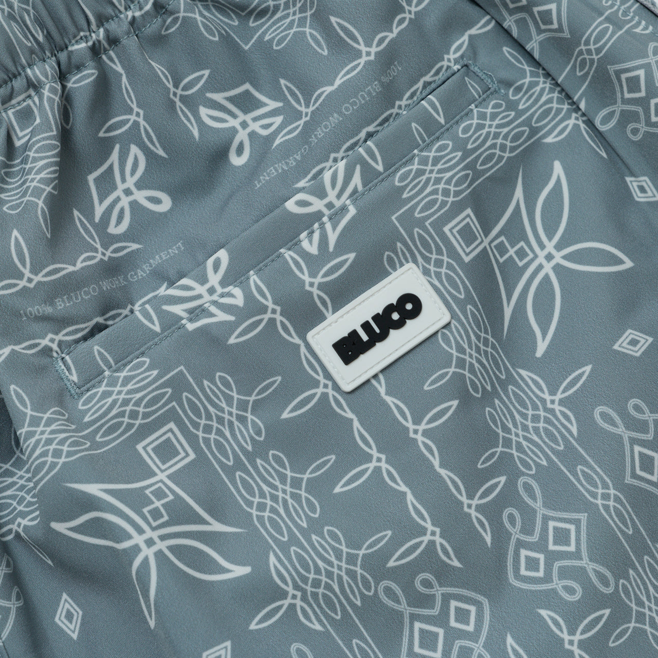 【店舗限定】BEACHED DAYS × BLUCO イージーショーツ バンダナ