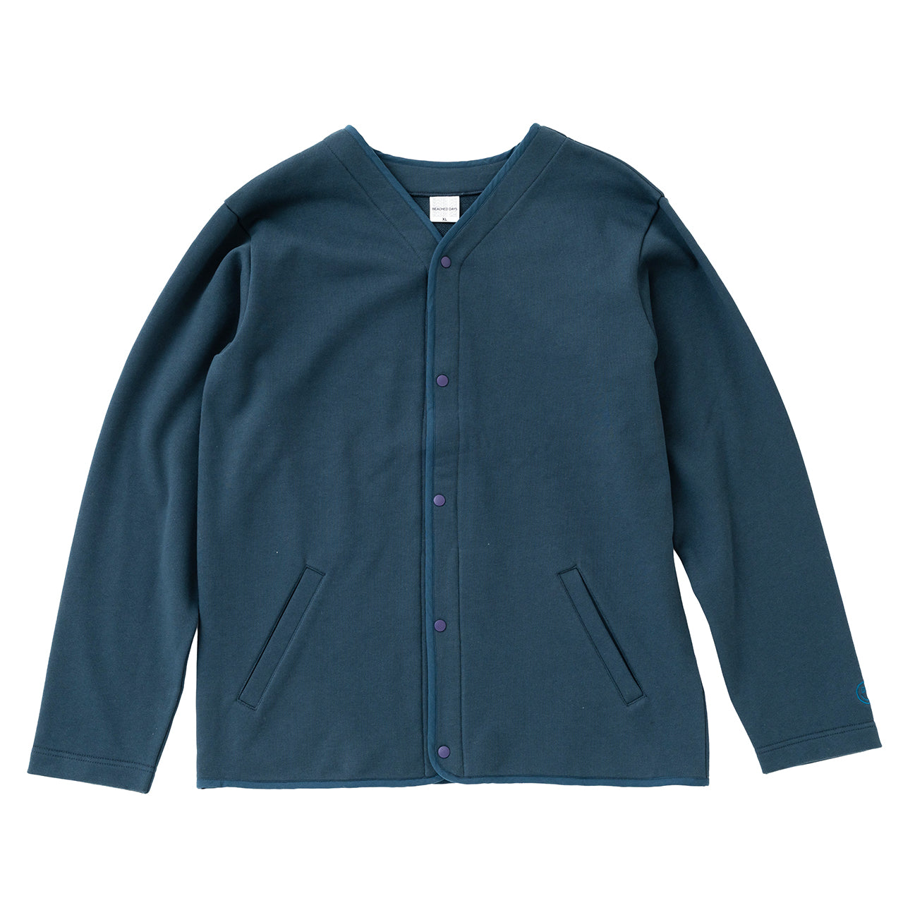 [Store Limited] Sweat Snap Cardigan