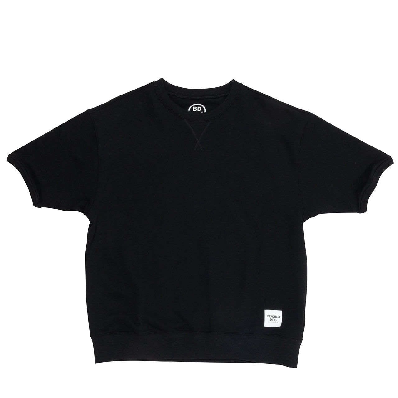 クルーネック S/S スウェットシャツ