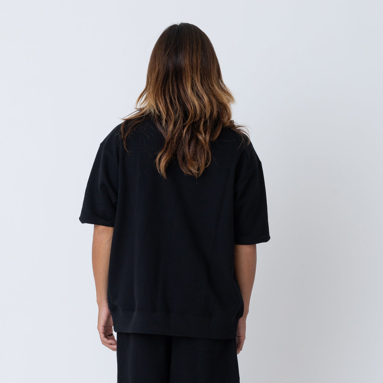 クルーネック S/S スウェットシャツ