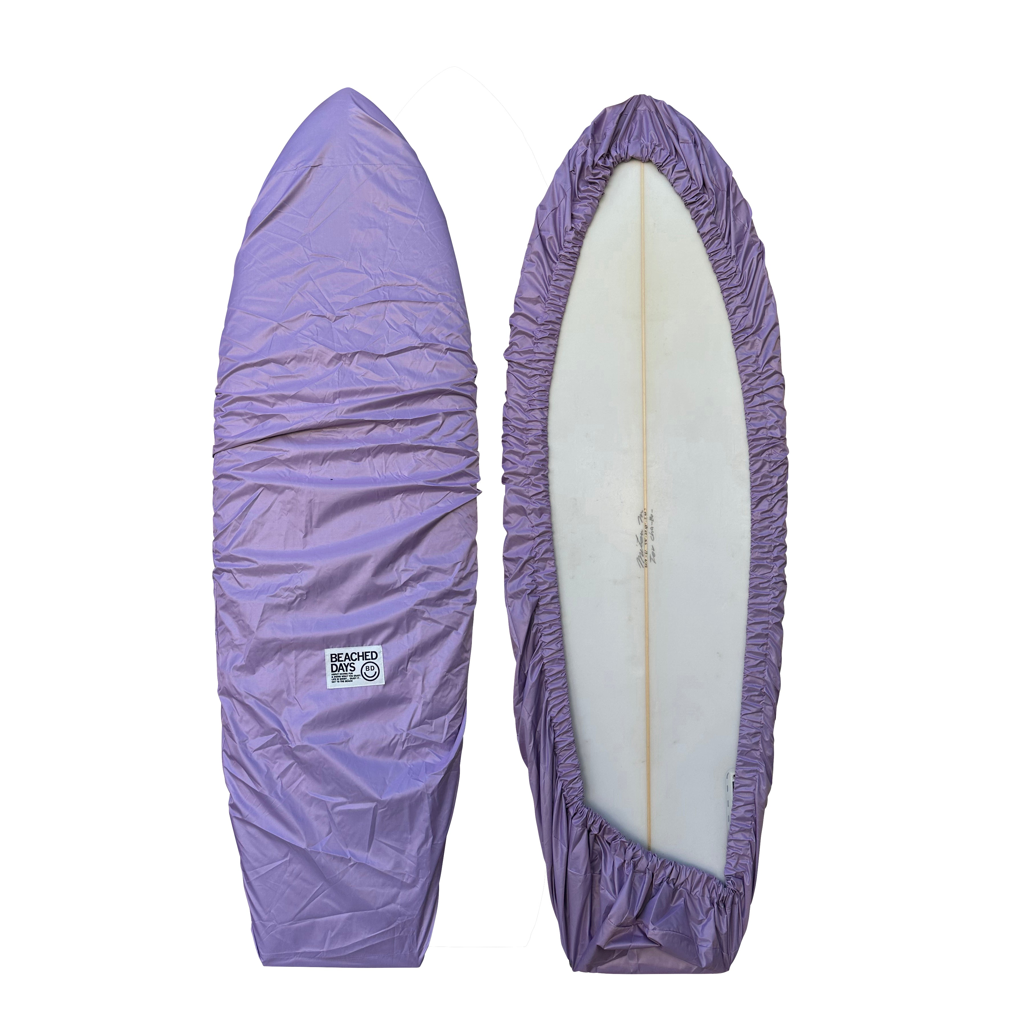 5'0-6'6ft ショートボード デッキカバー ビーチドデイズ 公式 BEACHED