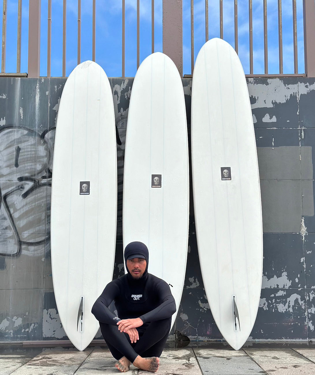Aquatic Division The Cliff BOX LOGO 9'11"