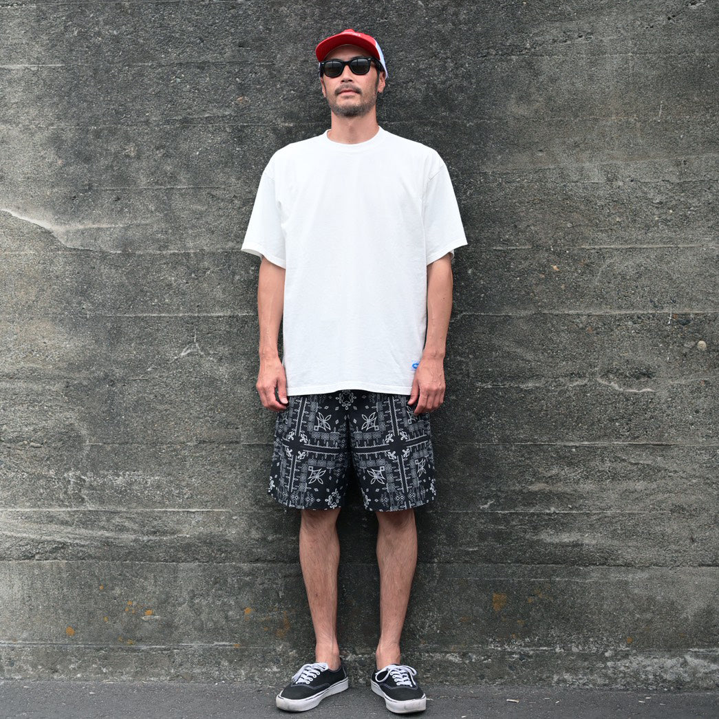 【店舗限定】BEACHED DAYS × BLUCO イージーショーツ バンダナ