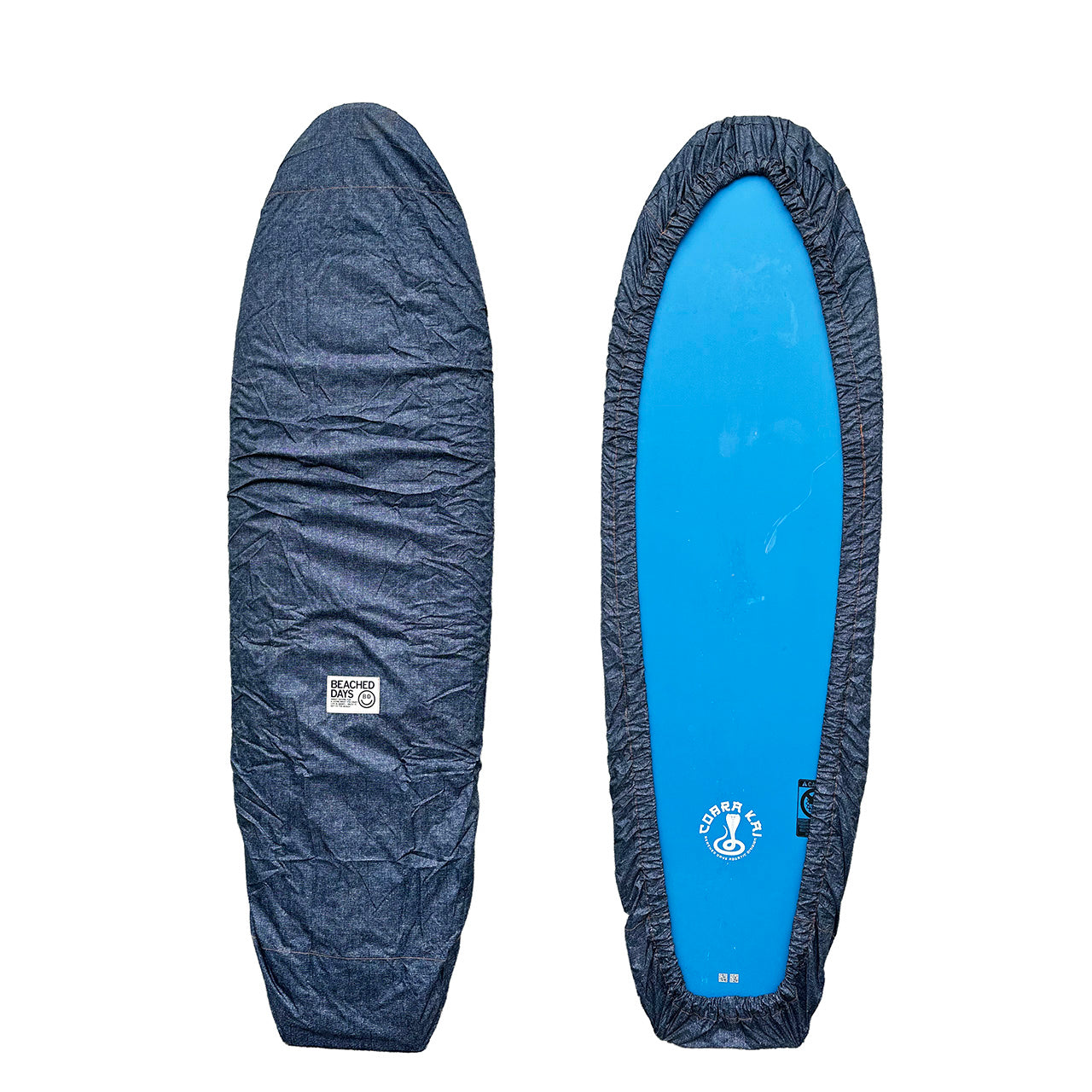 [Store Exclusive] 5'0-6'6ft Shortboard Denim Pattern Deck Cover