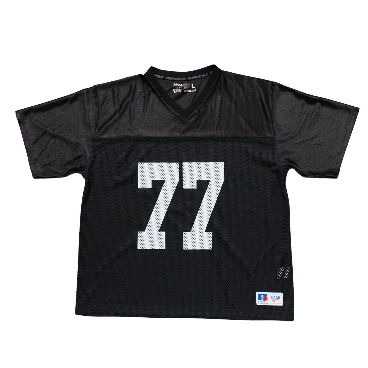 BLUCO/ブルコ　メッシュフットボールTシャツ　ネイビー　XL 店舗限定】BEACHED DAYS × BLUCO メッシュタンクトップ ビーチドデイズ