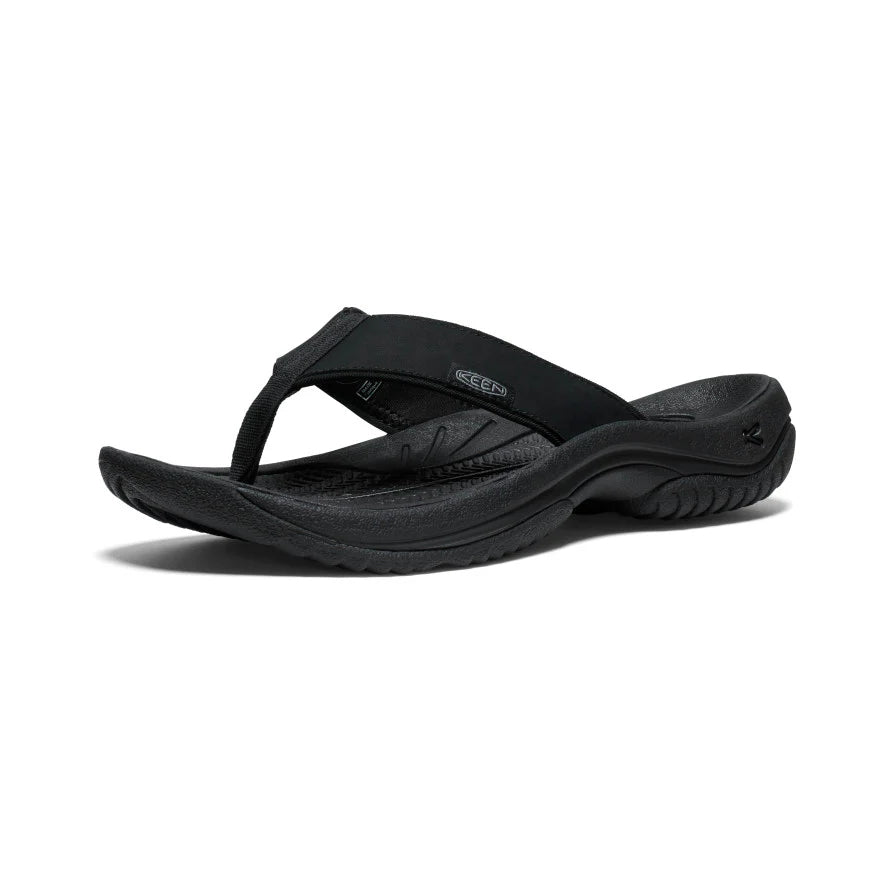 KEEN / キーン コナフリップ ティージー サンダル Black/Steel Grey