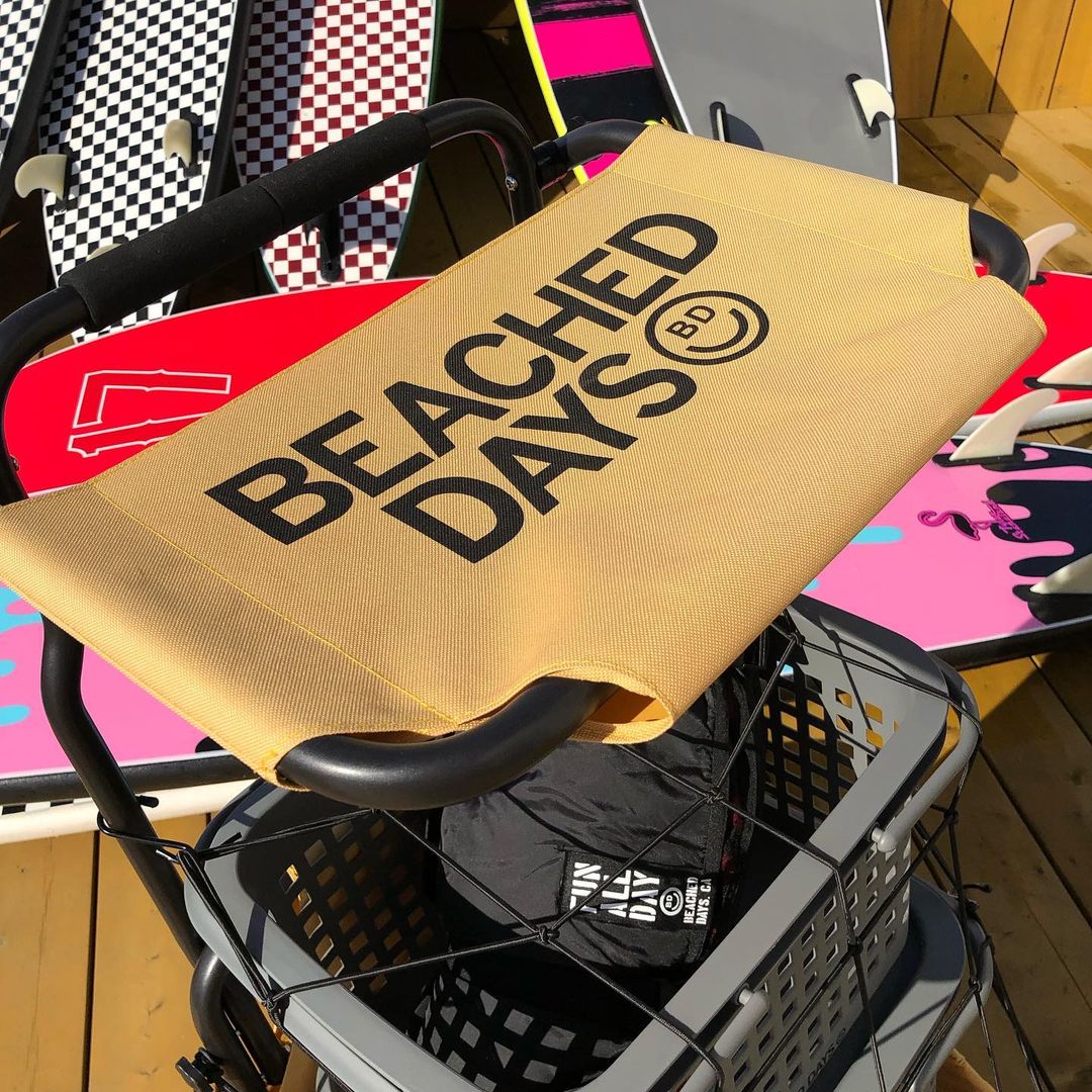 バギーチェア ビーチドデイズ 公式 BEACHED DAYS キャリーカート ワゴン カーゴ キャリア コンパクト 折りたたみ 軽量 持ち運び  ビーチキャリー チェアキャリー アウトドア