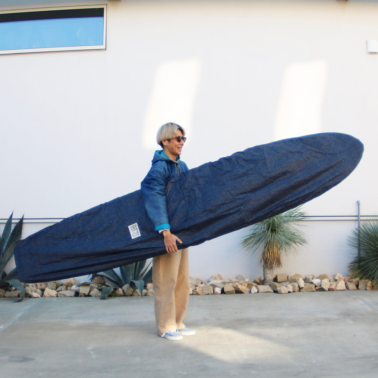 8'5-10'0ft ロングボード デニム柄 デッキカバー ビーチドデイズ 公式