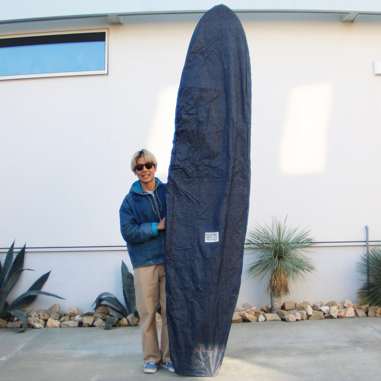 8'5-10'0ft ロングボード デニム柄 デッキカバー ビーチドデイズ 公式