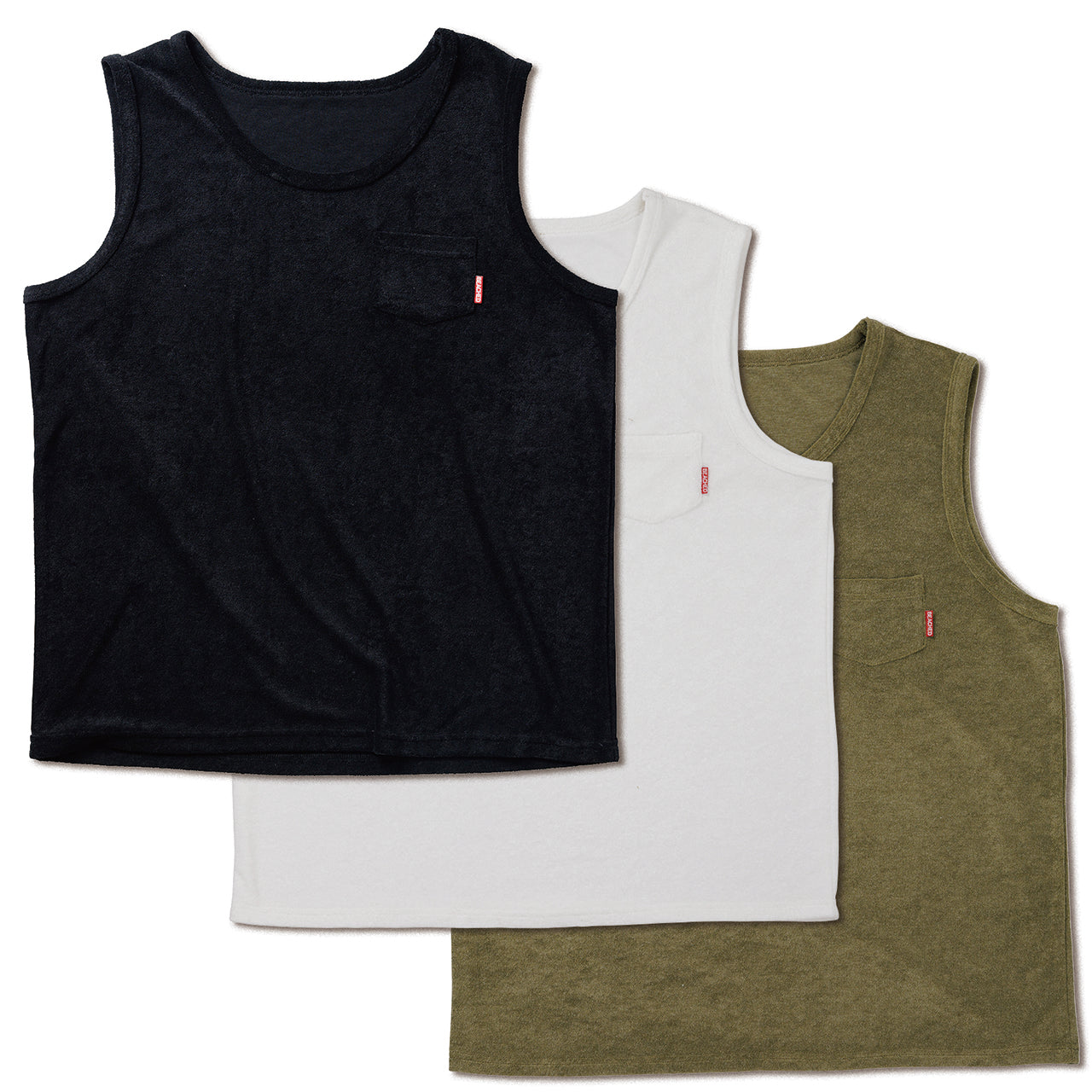 soft pile tank top