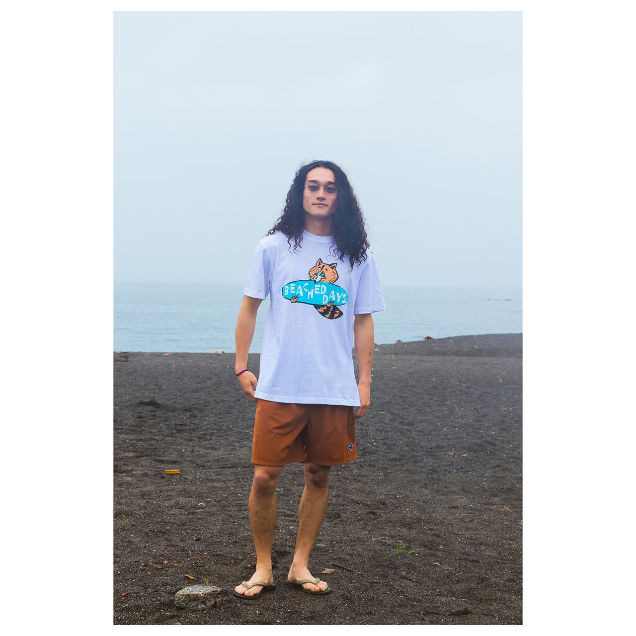 BDラクーンティー ビーチドデイズ 公式 BEACHED DAYS マサスカルプデザイン Masa Sculp Tシャツ 半袖 メンズ レディース